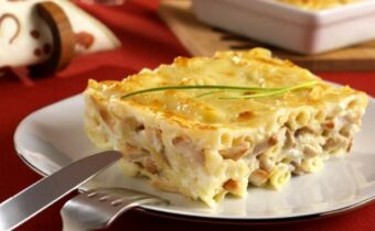 Как приготовить запеканку из макарон с курицей