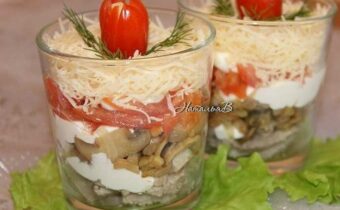 Салат "Мясо по-французски"