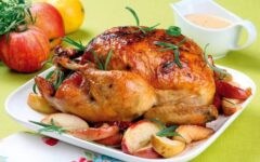 Курица в духовке целиком с хрустящей корочкой