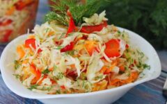 Маринованная капуста на зиму в банках